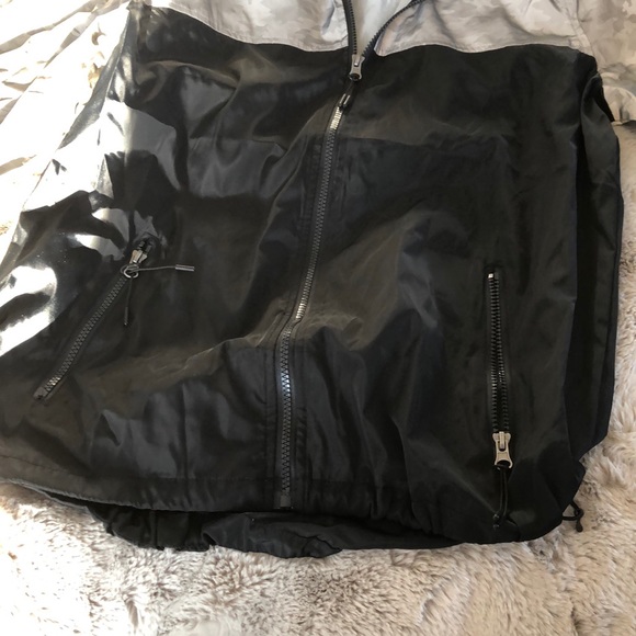 Reflective Windbreaker Jacket Zip Camo Rain Coat - Picture 6 of 7